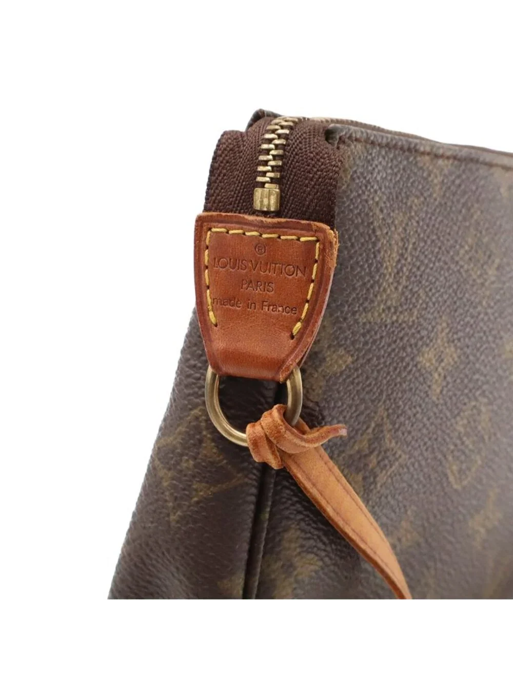 Louis Vuitton Monogram Pochette Soir Pouch Handbag Party